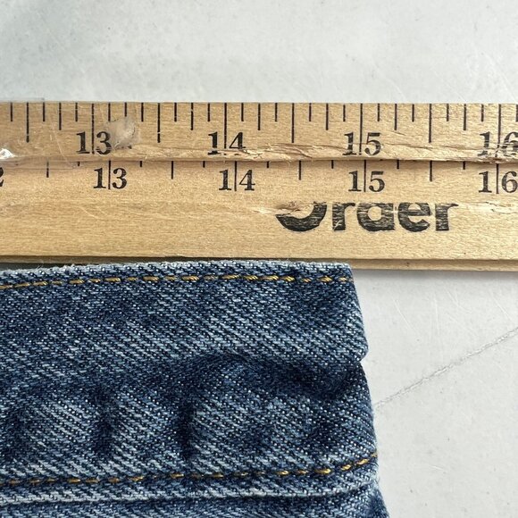 Levi's Jeans Men's 29 x 29* 517 Boot Cut Blue Faded Cotton Denim Tag 32 x 30 - Picture 16 of 16